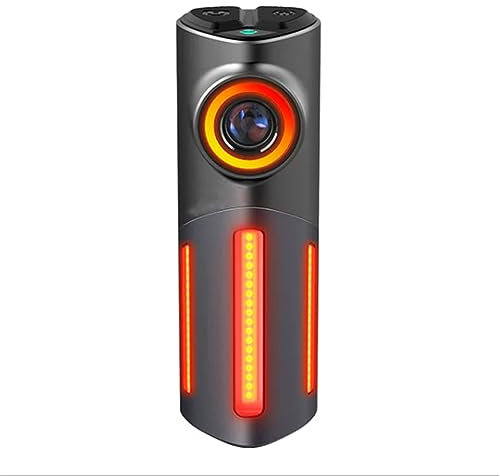 ZKcasA SEEMEE DV 1080P Bicycle Tail Light HD Camera-Ready Recorder 110 Hours Range Bike Warning Tail Light