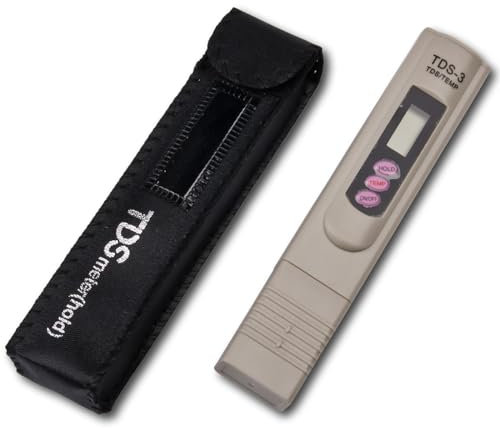 Wagner Blue TDS-Messgerät Easy digital | Misst präzise den TDS Wert von Wasser | Bestens geeignet für Umkehrosmoseanlagen am Aquarium