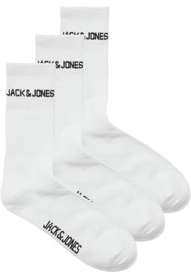 JACK & JONES Herren Jacmelvin Tennis Sock 3 Pack Noos Socken (3er Pack)