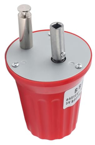 Fockety Barbecue-Grill-Rotatormotor, USB-betriebener Grillrotator Große Torsion 5V Bis 12V USB Elektrischer BBQ-Grillmotor Zubehör für Bratenhalterung für Familienessen, Grillen Im