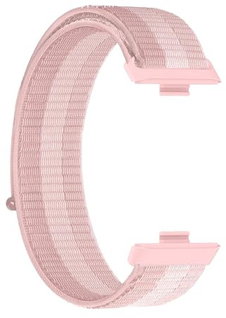 xhKJO Correas para Relojes para Huawei Watch Fit 3 Strap, Bandas Correa Pulseras Reloj Nylon Bracelet Brazalete Strap Wristband Pulseras de Repuesto para Huawei Watch Fit 3 Watch (rosa)