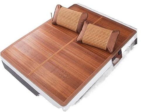 Kühlende Bambus-Matratzenauflage für den Sommer, mit Klimaanlage, glatte Seide, Eismatte, Topper für Bett, erfrischende Matratzenauflage für heiße Nächte