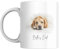 Golden Retriever Gift Mug - Goldern Retriever Dog Mum Mug - Dog Dad Mug - Personalised Gifts for Golden Retriever Owners - Golden Retriever Sketch Dog Mug - Golden Retriever Mum Gifts (Design 4)
