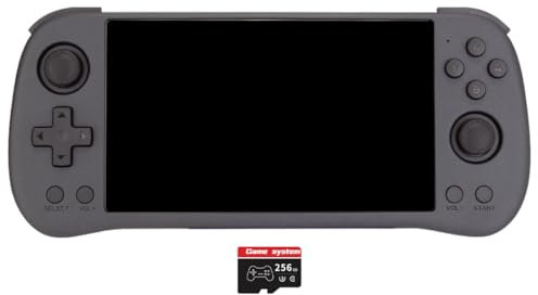 ExploTex X55 - Consola de juegos portátil retro de 5,5 pulgadas con pantalla grande de 16 G