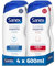 Sanex - Geles de Ducha - Pack 4 x 600ml - 2x Cuidado Experto + 2x Urea - Con Tecnología Hidratante - Hidratación Profunda y Duradera - Restaura la Piel - Alivia la Sequedad - 12 Horas de Hidratación
