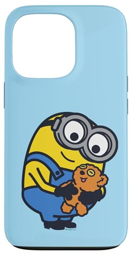 Minions Cute Bob Favorite Teddy Bear Portrait Case for iPhone 13 Pro