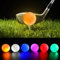 BORDEAG Leuchtende Golfbälle, 6 Stück LED Golfbälle, Bunt Golfbälle, Bunt Light Up Golfbälle, Nacht Golfball, Leuchtender Golfball Perfekt für NachtTraining