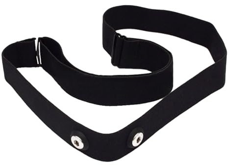 Heart Rate Monitor Chest Strap Replacement Adjustable Soft Replacement Chest Strap Compatible with for H10 H9 H7 Heart Rate Sensor