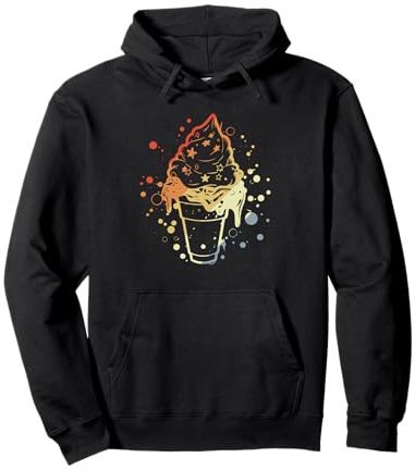Coupe de crème glacée Graphic Vintage Look Gelateria Sweat à Capuche
