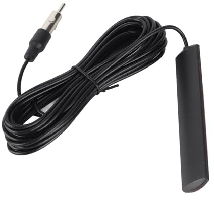 Julihai Julihai Car FM Radio Antenna, Magnetic Mount, 5M Cable, 85-112MHz, Built-in Amplifier