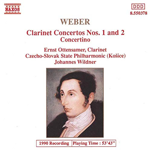 Clarinet Concertos Nos. 1 and 2 / Concertino
