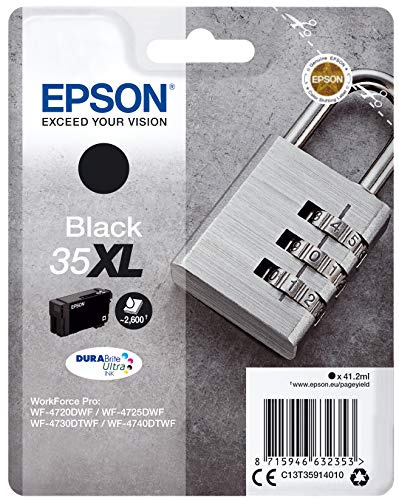 Epson C13T35914010 - SINGLEPACK Black 35XL - Padlock