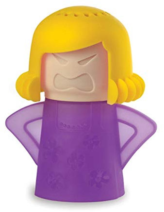 AISIBO Mama Microwave Oven Steam Cleaner Easily Cleans the Crud In Minutes Microwave Oven Steam Cleans With Vinegar and Water for Home Office Kitchens (Purple)