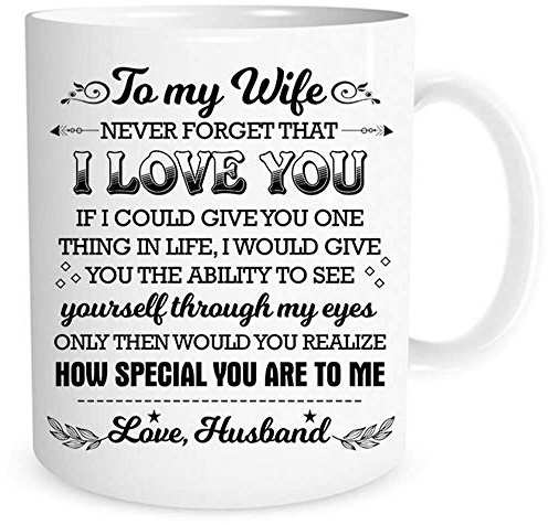 My Lovely Wife Gift - Perfect Birthday Mugs for Her