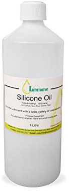 Silicone Oil 100% Pure Clear & Non-Toxic Use for Fitness Equipment, Moving Parts (1 liter)