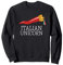 Funny Italian Lucky Charm Cornicello Italian Horn Sweatshirt