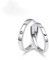 Sonne und Halbmond, Paar-Ringe, Sterlingsilber, 925, verstellbar, minimalistisches Versprechen, Verlobung, Ehering, Fingerband-Set, zierlicher Schmuck, Geschenke für Sie und Ihn, Silber