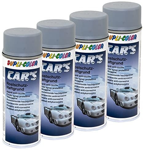 Haftgrund Grundierung Rostschutz Cars Dupli Color 385889 Grau 4 X 400 ml