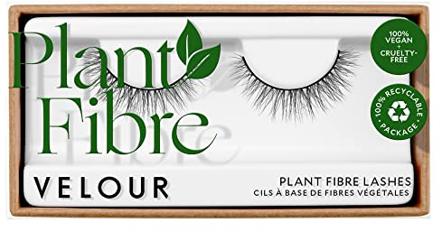 Velour Plant Fibre Lashes - Natural Look, Vegan, Reusable 20+ Times - Second Nature