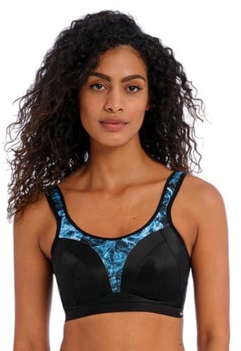 Freya Dynamic Soft Cup Sports Bra Galactic Black 30E