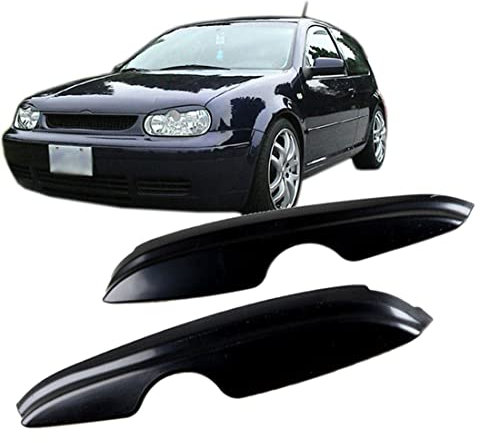 Auto Scheinwerferblenden Auto Scheinwerfer Augenbrauen Für Golf 4 MK4 IV 1999-2004 Augenlider Trim Abdeckung Dekoration Aufkleber Auto Zubehör 1 Paar