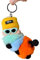 kawehiop Schlüsselanhänger Paar Raupe Anhänger Ornament Zubehörtasche Mini, Orange, Muster 4