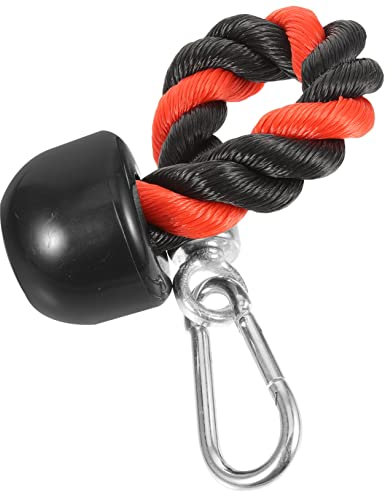 CORHAD Heavy Duty Tricep Rope Fitness Tool Cable Attachments for Gym Nylon Fitness Rope for Strength Training Equipment Exercise Triceps Downstring for Bodybuilding
