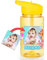 Wanapix | Botella Infantil Personalizada| Botella de Agua para Niños | Con Pajita y Asa Transporte | Colegio/Guardería | Plástico Libre BPA | 440 ml | Amarillo - Shark