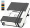 Mlife Notizbuch A4 Liniert,Dickes Notizbücher mit 360 nummerierten Seiten und 100g/M² Tintenfestes Papier,Hardcover Collegeblock, Tagebuch mit 2 Rücktasche für im Büro oder in der Schule(Grey)