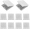 Niuhong 10 Pcs Hülle Für Gameboy Patrone Game Case Box Gameboy Advance Hülle GBA Game Case Schutzhülle Hüllen Klarsichthüllen-Schutzhüllen Transparentes Weiß GB GBC GBP