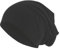 Roughtex Jersey Beanie leichte Mütze aus Baumwolle Stretchmaterial Schwarz XL/XXL
