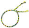 Générique Bracelet de Cheville à Vœux Brésilien - Bracelets d'amitié - Coton Tressé, Traditionnel, Coloré et Réglable, Porte-Bonheur, Fait à la main (BVC01/BVC45) (BVC27)