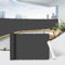 Sunnylaxx Brise Vue Balcon 70x800 cm,PES Ant- UV, Protection de la Vie privée et sécurité des balustrades de Balcon,Opaque Résistant,Dark Anthracite