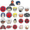 22 Pcs Cute Cartoon Schuh Charms,Schuh Charm für Kinder,Cool Anime Schuh Dekoration,Japanese Manga Karikatur DIY Schuhschmuck,PVC Shoe Charms für Comic Fans,Armband-Charms,Clog Dekor für Bracelet