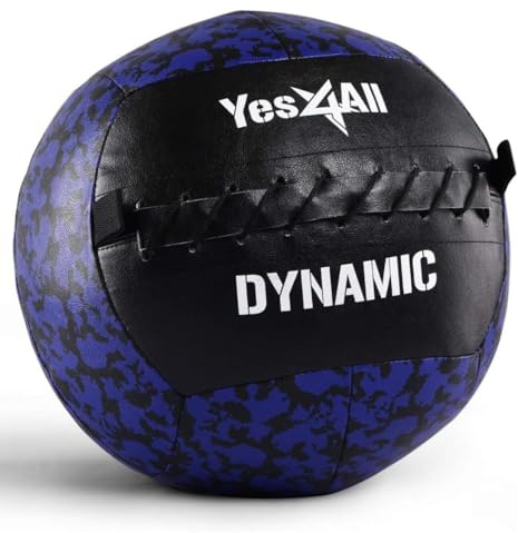 Yes4All Wall Ball, Soft Medicine Ball for Core Training and Workouts