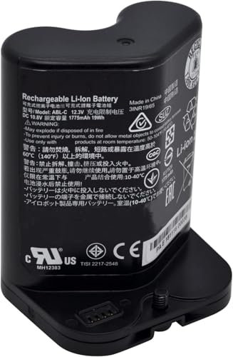 ASKC ABL-C Akku Replacement for iRobot Braava Jet M6 Series M611020 M612880 M612680 M614480 6100 Ultimate Robot Mop 10.8V 19Wh 1775mAh