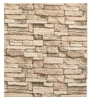 10 pièces papier peint en mousse anti-humidité résistant à l'humidité autocollant imitation brique chambre à coucher autocollants muraux 3D maison bricolage décor de luxe-Culturalbrick blanc-10pièces7