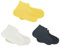 SLAXJNE 3 Paar Schuhüberzieher, Wasserdichte Schuhüberzüge Aus Silikon, Rutschfeste Schuhüberzüge, Verschleißfeste Schuhüberzüge, Outdoor-Überschuhe, Regnerische Outdoor-Ausrüstung, Unisex