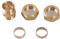YJQHODY Raccord de Compression for Tube, raccord de Tuyau en Laiton, coupleur de Connexion for Tube de climatisation en cuivre, 1 pièce(28mm)
