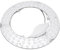 Syrisora Module Lumineux LED du Ventilateur de Plafond, luminosité Réglable, Conception D'attachement Magnétique, Gradin à Trois Couleurs pour la Lumière du Ventilateur de Plafond (96W)