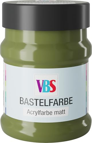 VBS Bastelfarbe 230 ml für Holz, Papier, Metall, kunststoffgeeignet