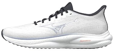 Mizuno Herren Laufschuh Wave Serene 2 - J1GC2559, Farbe:Weiß, Herren Schuhe:40.5