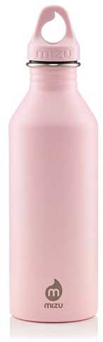 Mizu M8 Stainless Steel Water Bottle, Soft Pink, 750ml