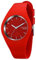 TONSHEN Damenuhr Fashion Analog Quarz Uhren Einfach Casual Kautschuk Armbanduhr für Damen Mädchen 12 Farbe (Rot)