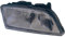 Halogen Scheinwerfer Hauptscheinwerfer Frontscheinwerfer links H7 für Model V70 I P80_ 875 876 LV S70 LS 874