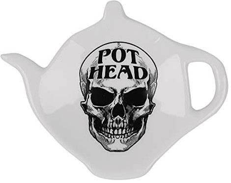 Alchemy Gothic Pot Head: Tea Spoon Holder/Rest