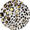 Creative Foil Leopard Plate 18cm