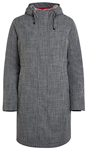 ELKLINE Damen Wintermantel Apres Ski 2019052, Farbe:greymelange, Größe:38