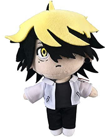 Piccodos Anime Hanemiya Kazutora Doll Plush Plüschpuppe Plüschtier Cosplay Kuscheltier Props Schwarz 20cm