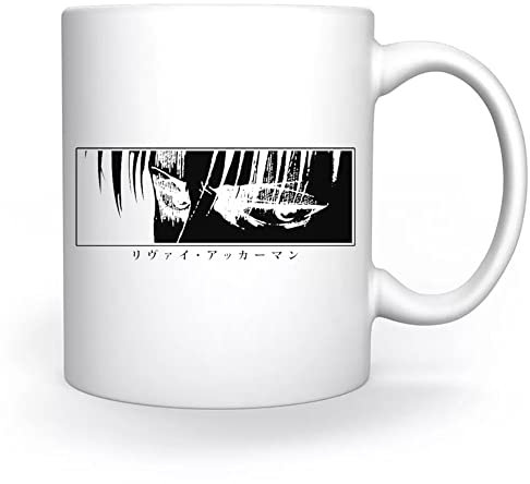 Levi Starren japanisch Tasse Weiß Für Kaffee Tee Cappuccino Kakao Mug White Coffee Tea Cacoa